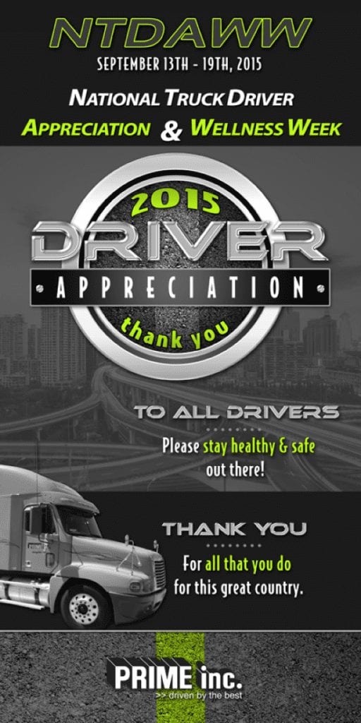 Truck Driver Appreciation