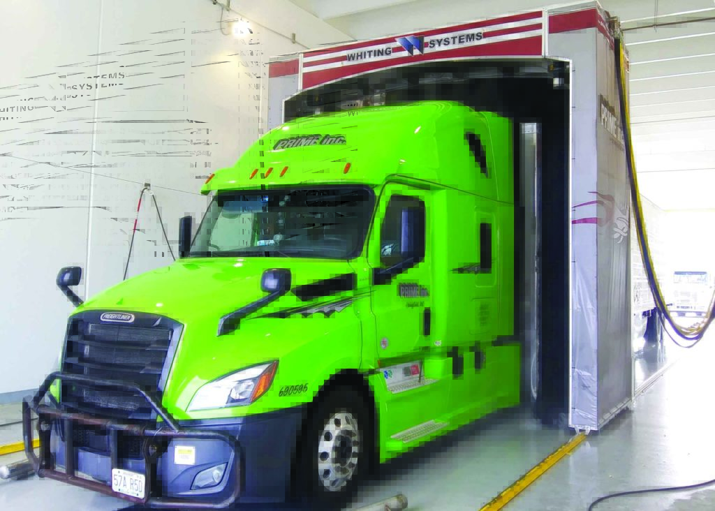 Prime Inc. Steam Wash Truck